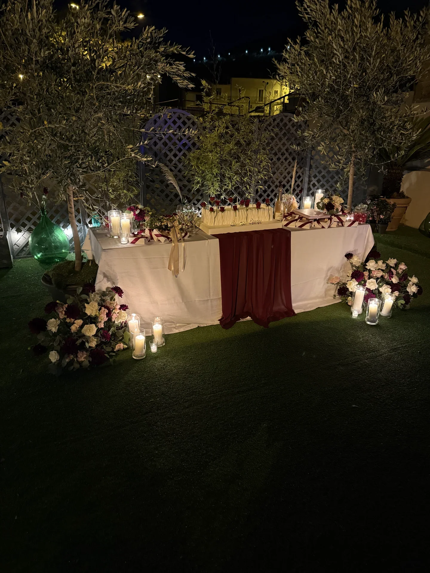 Dettaglio di un piatto durante l'evento